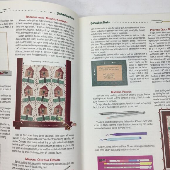 Vintage 1997 Decorating With Theme Quilts Book Sharlene Jorgenson Pattern Design - Picture 3 of 10